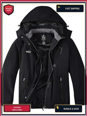 Women's Plus Size Waterproof Ski Jacket Snowboarding Coat Windproof Hood